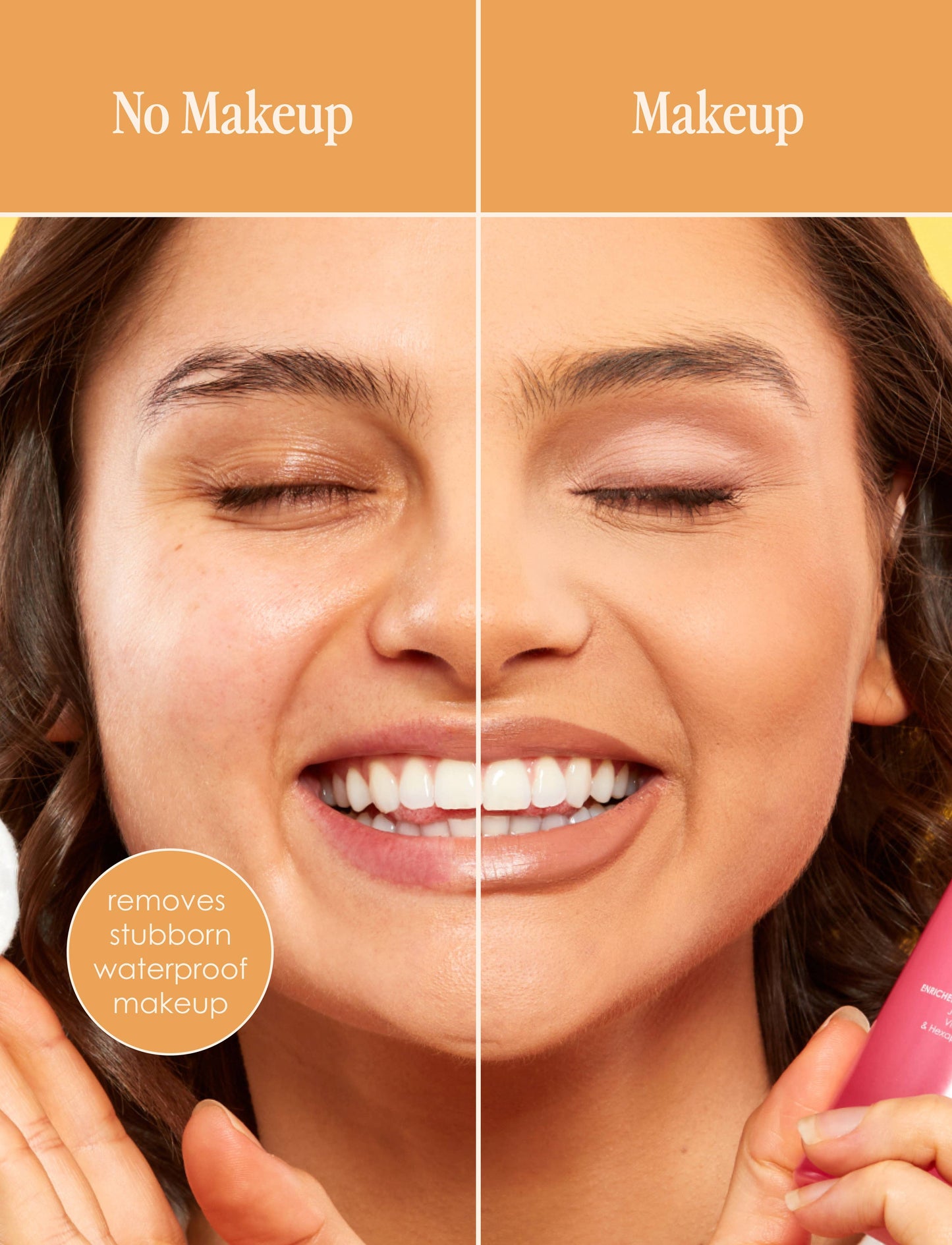 GrandeVANISH-Bi-Phase Makeup Remover for Eyes, Lashes & Lips