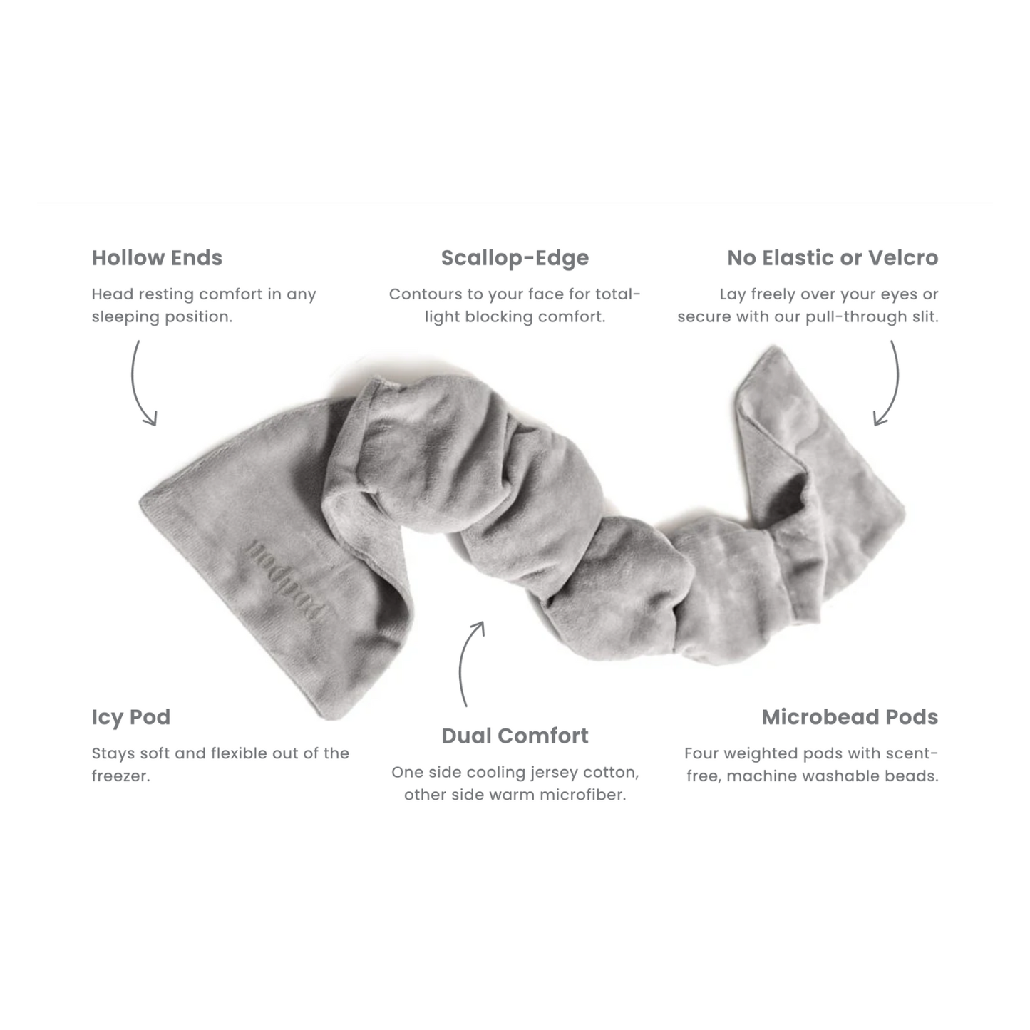 Original Nodpod Weighted Sleep Mask - Eye Mask