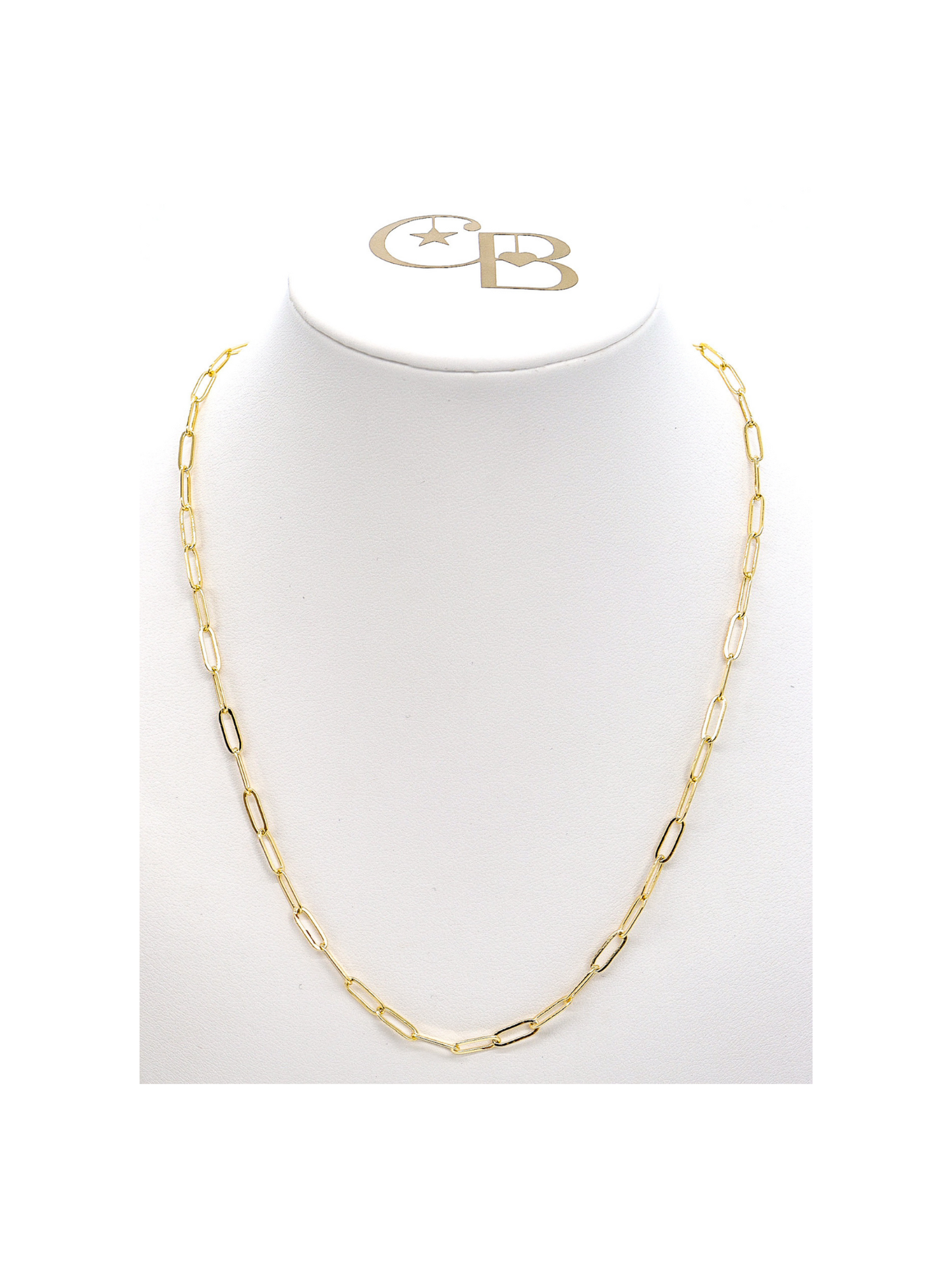 TCB Gold Ashley Necklace: 18"