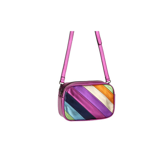 Rainbow Stripe Crossbody Bag: MUL1