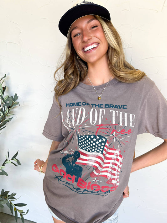 Vintage Old Glory Graphic Tee