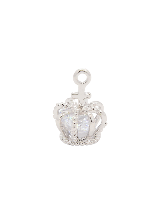 TCB Silver Her Royal Highness Crown Charm