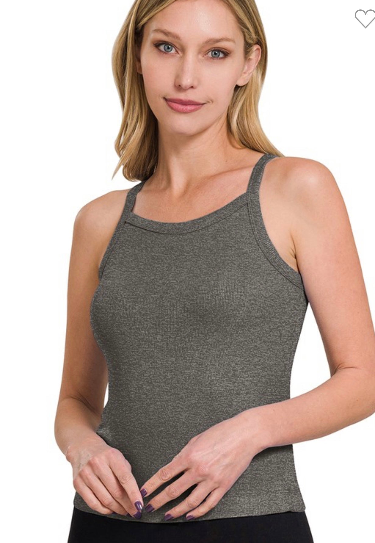 Soft Ribbed Tank