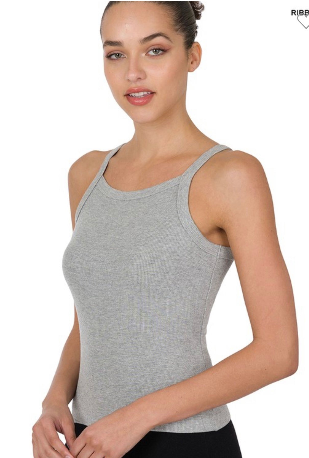 Soft Ribbed Tank