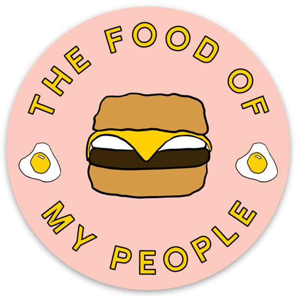 Tudor - Food of My People - Sticker