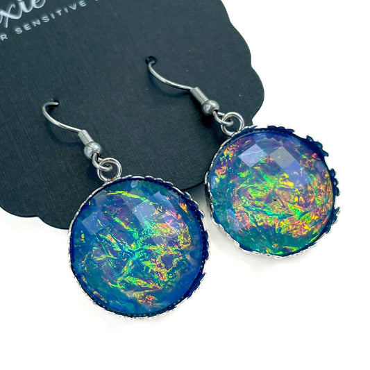 Druzy Dreams in Lake Fire Opal