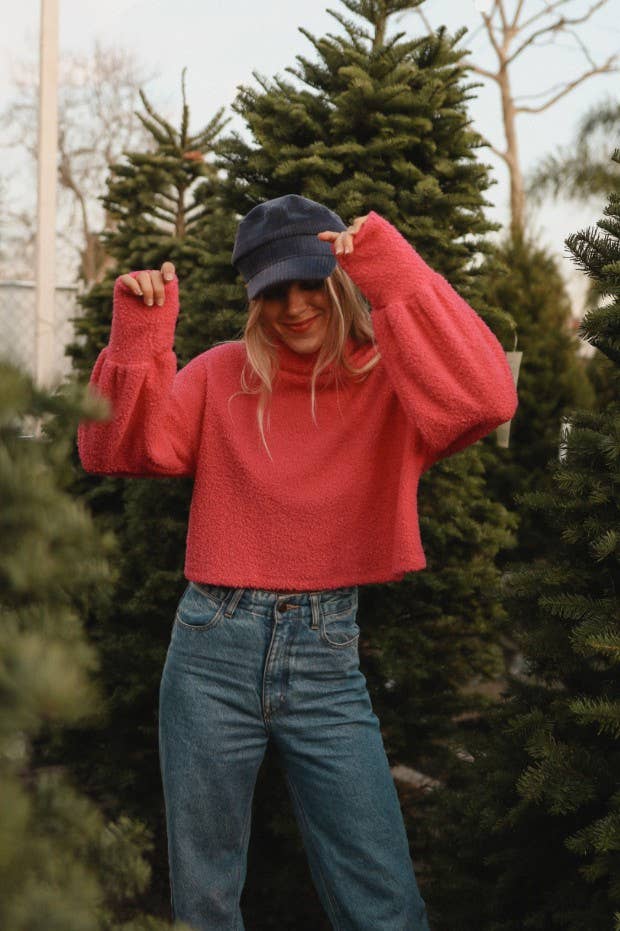 Comfy Sweater Small / Pink