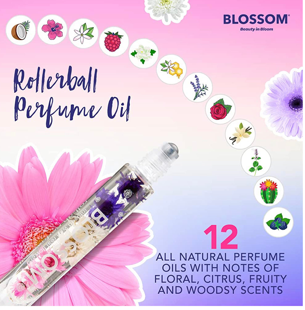 Blossom Roll on Perfume Oil