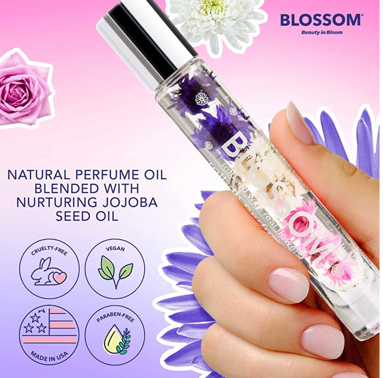 Blossom Roll on Perfume Oil