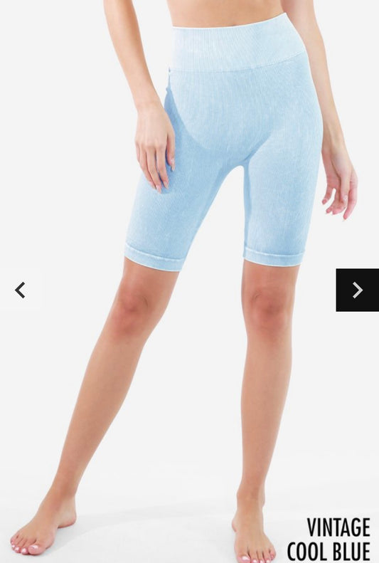 High Waisted Biker Shorts