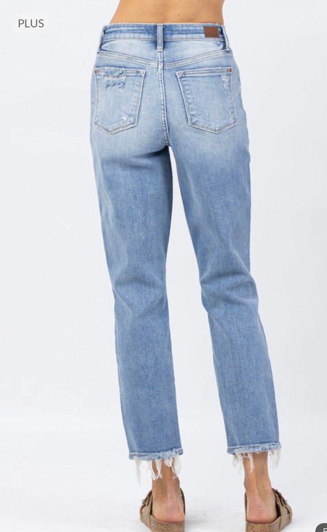 Plus Judy Blue90s Slim Straight Jean